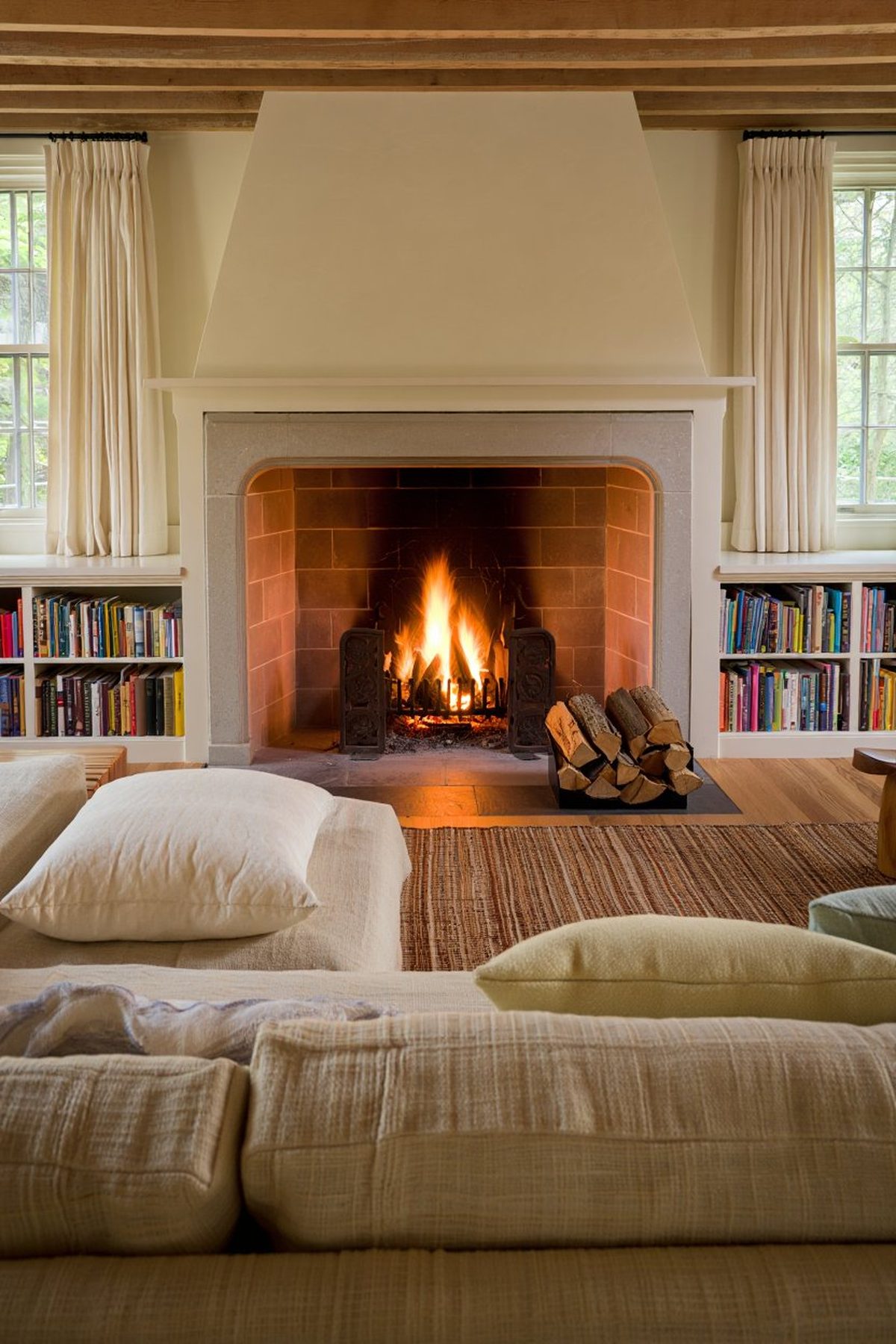 A well-kept Bucks County home interior